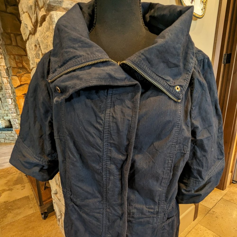 Softshell cowl neck jacket